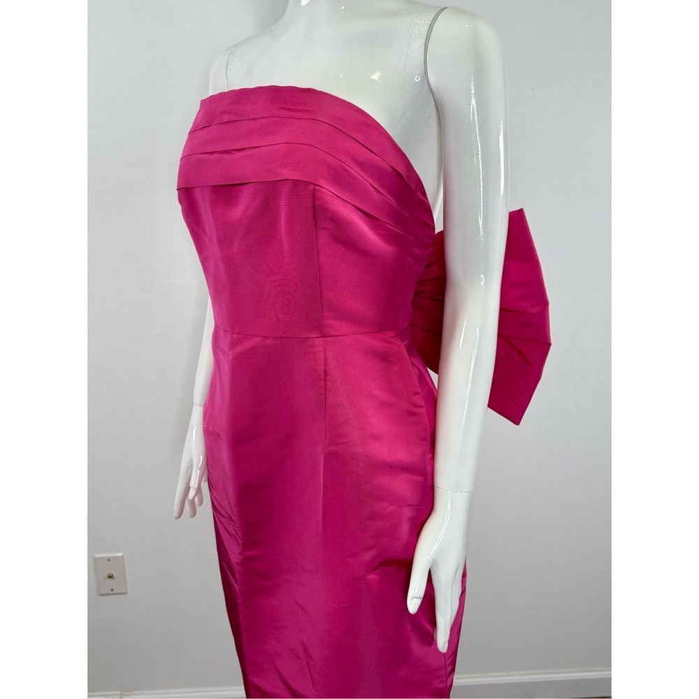 Alexia María Margaret Bow Silk Dress Size 10 - Picture 6 of 12